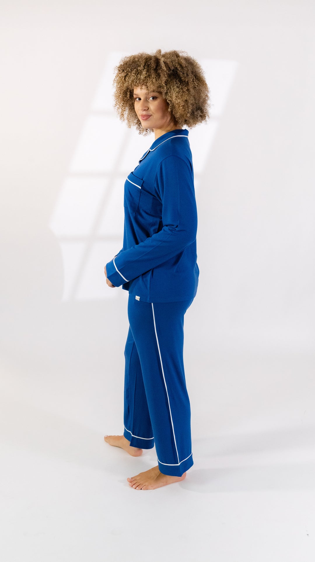 Cape May PJ Set in Sapphire