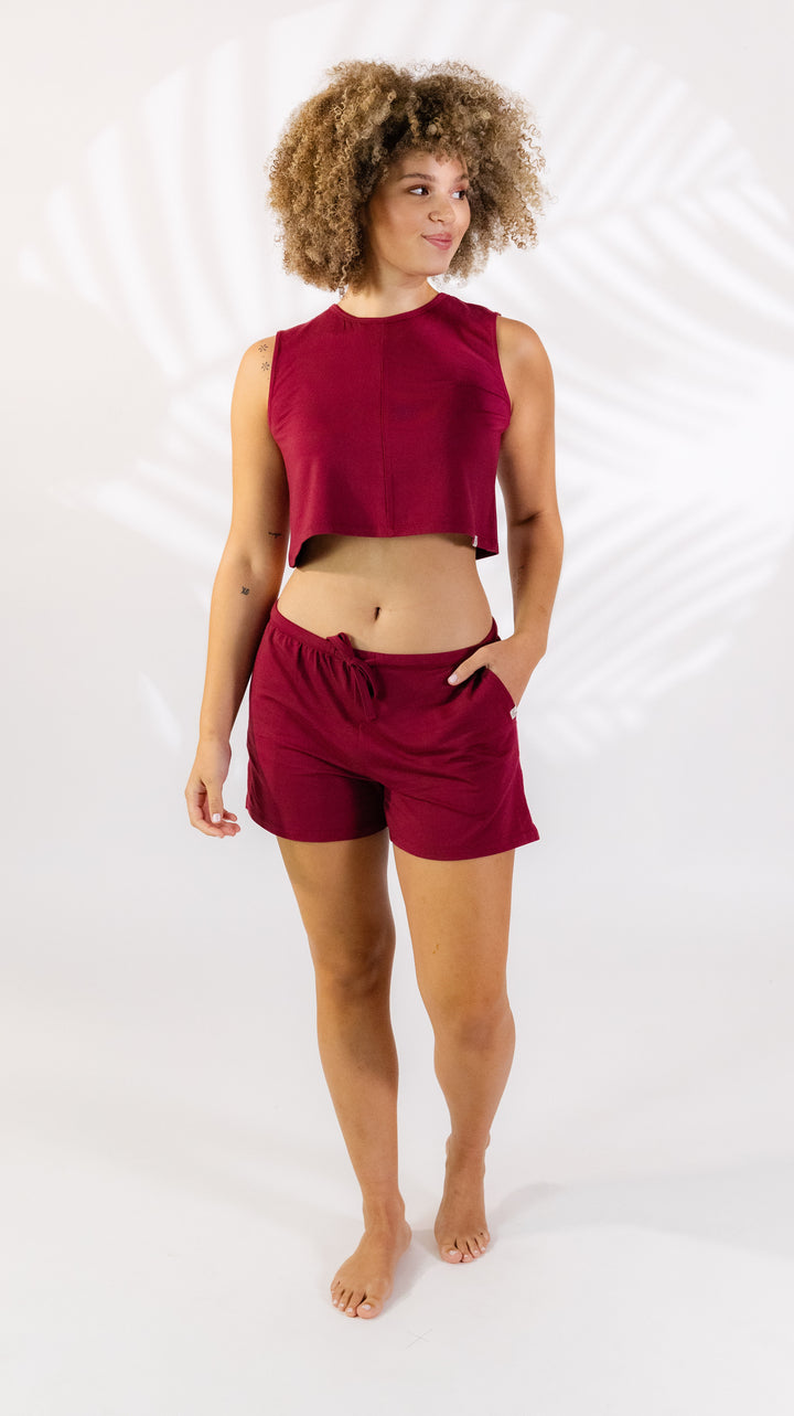 Montauk Tank in Merlot