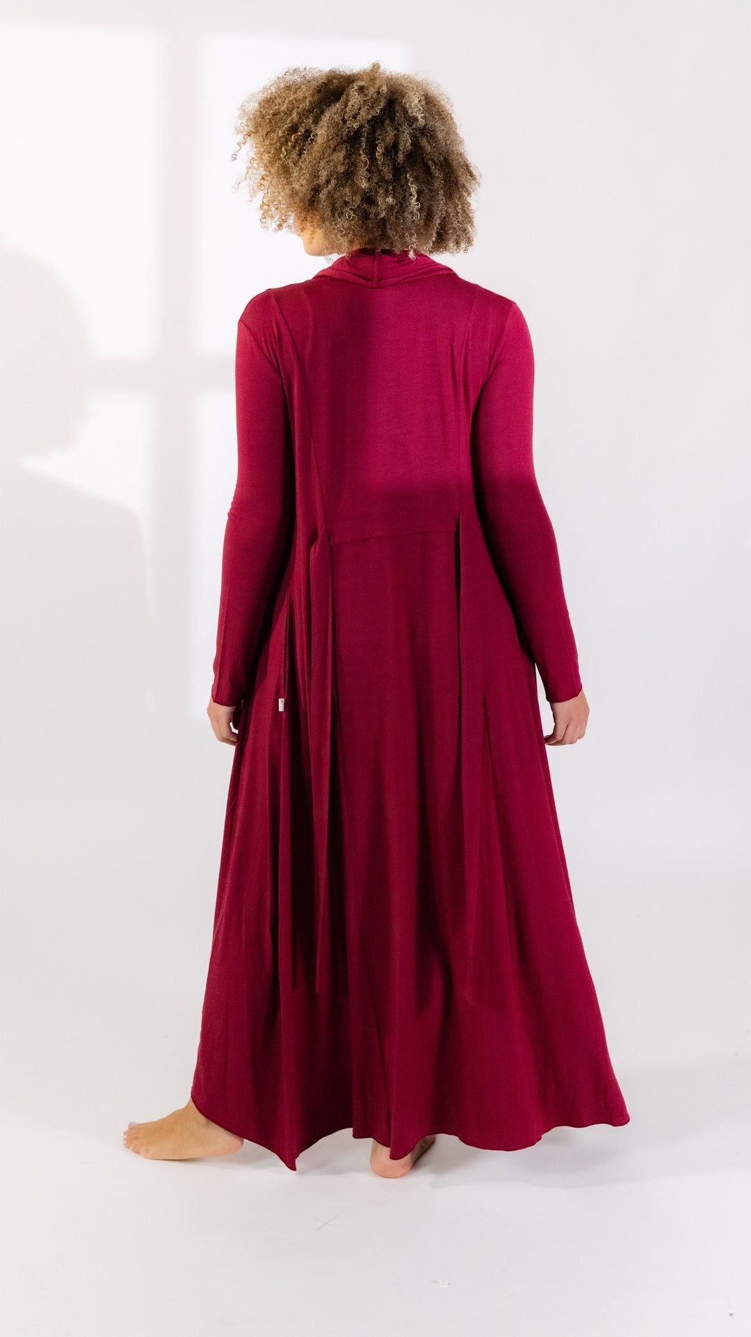 The Hamptons Robe in Merlot