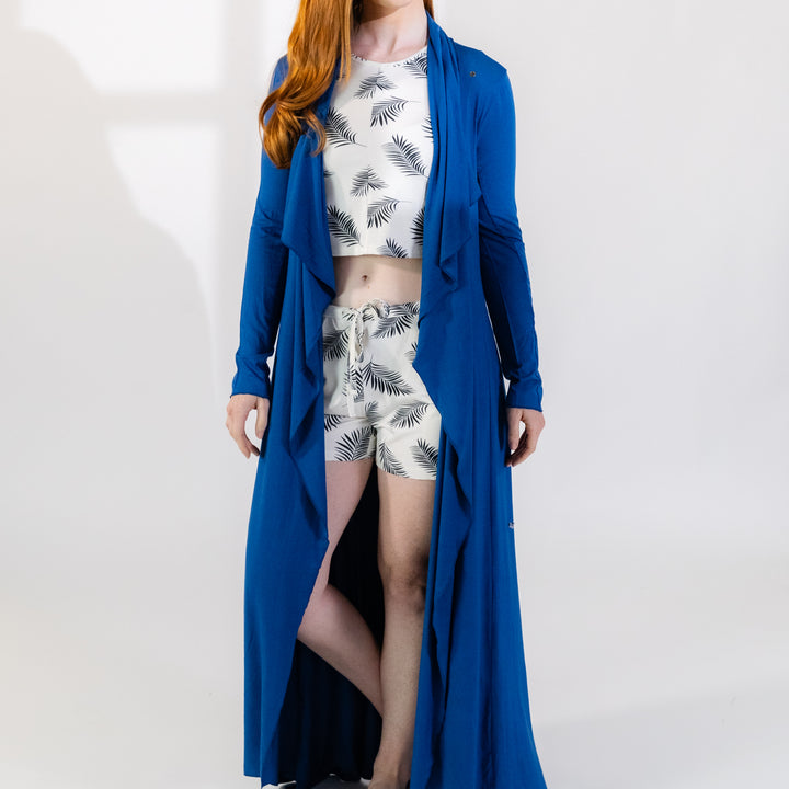 The Hamptons Robe in Sapphire