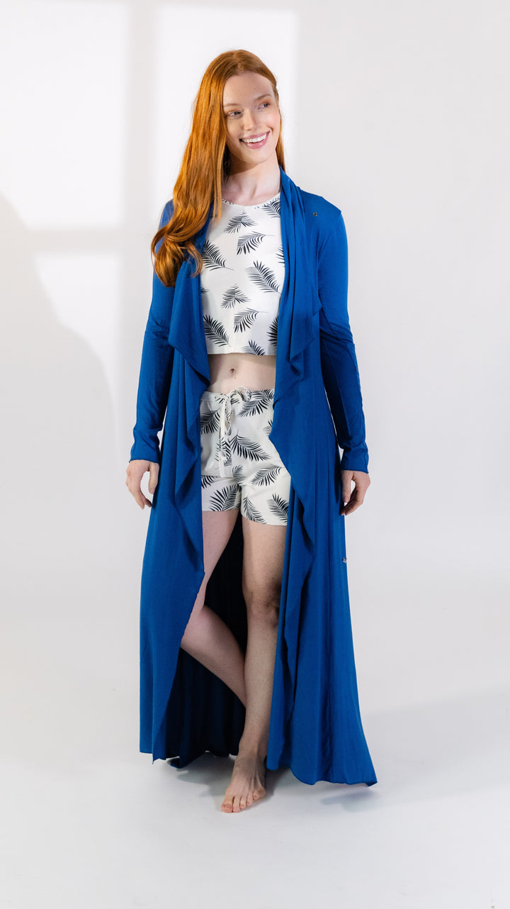 The Hamptons Robe in Sapphire