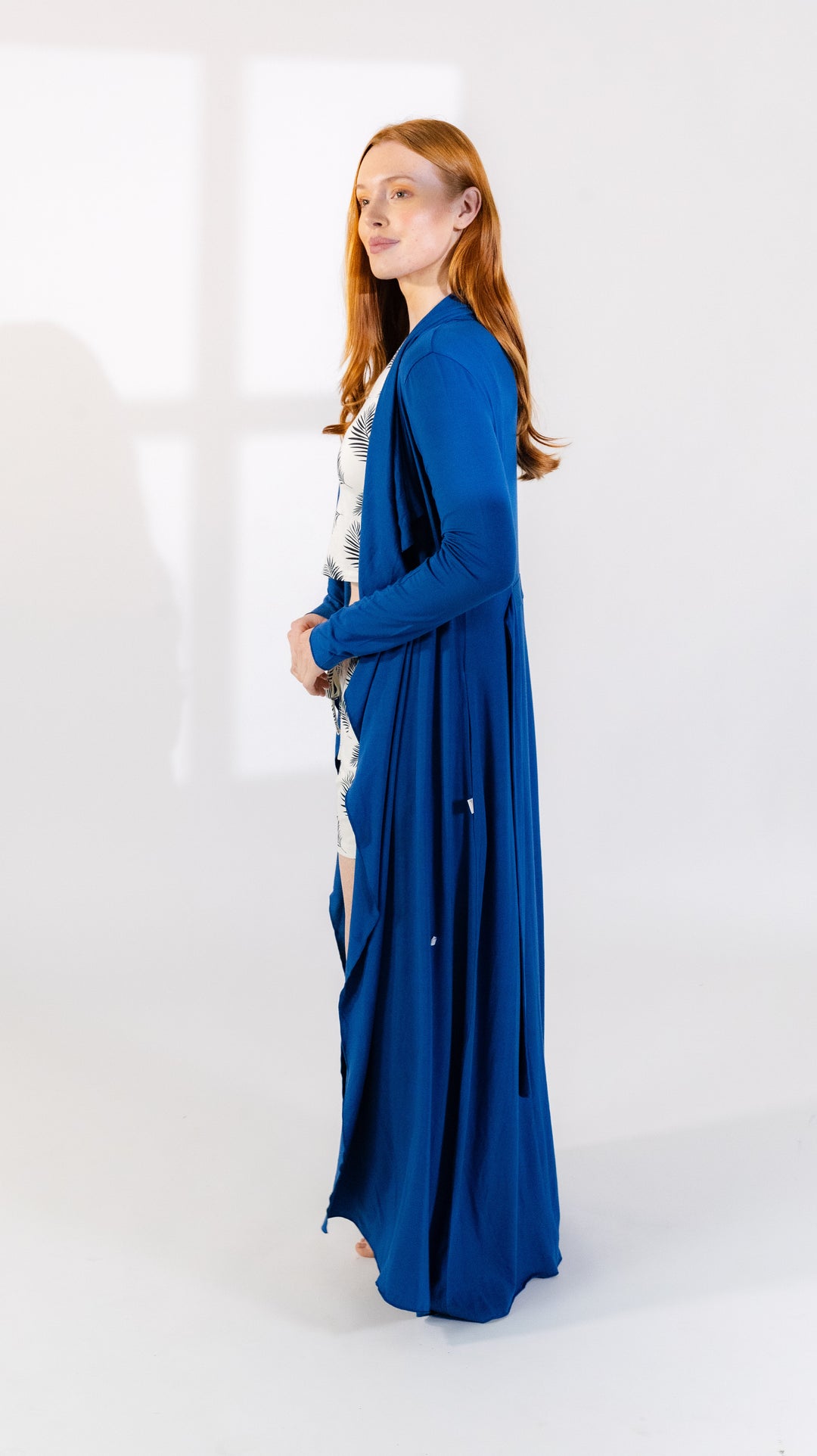 The Hamptons Robe in Sapphire