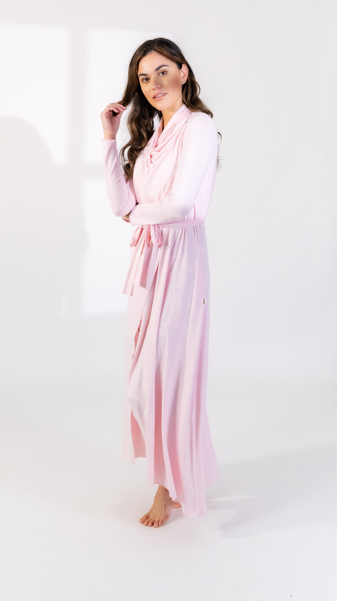 The Hamptons Robe in Peony