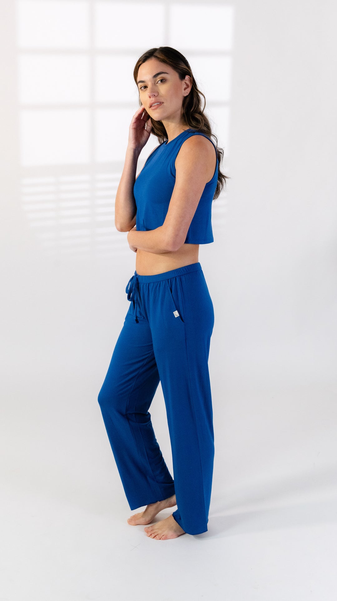 Harbor Pant in Sapphire